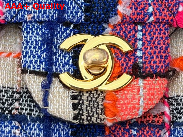 Chanel Small Classic Flap Bag in Multicolor Tweed Replica