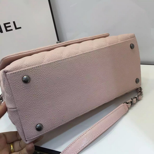 Chanel Small Coco Handle Bag Pink Caviar for Sale