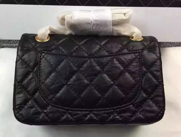 Chanel Small Flap Bag Aged Calfskin with Charms Black for Sale