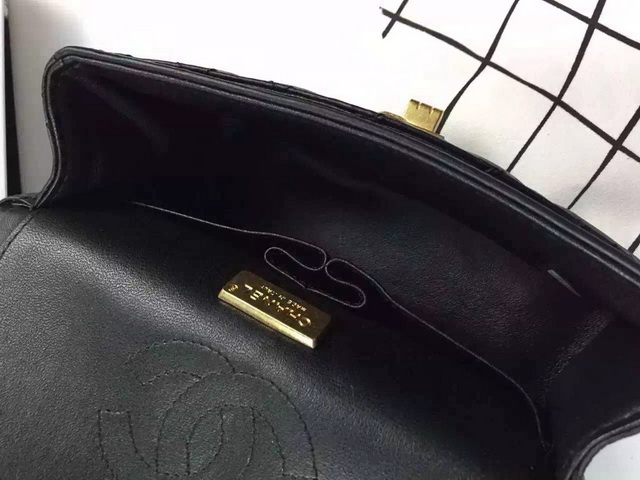 Chanel Small Flap Bag Aged Calfskin with Charms Black for Sale