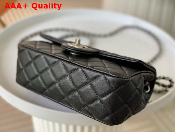 Chanel Small Flap Bag in Black Lambskin AS1787 Replica