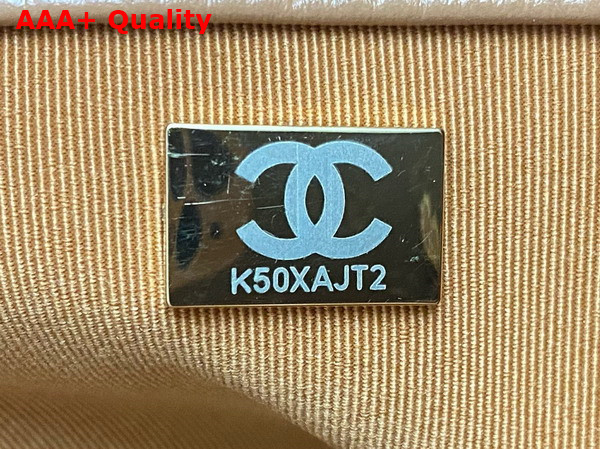 Chanel Small Messenger Bag in Brown Calfskin Replica