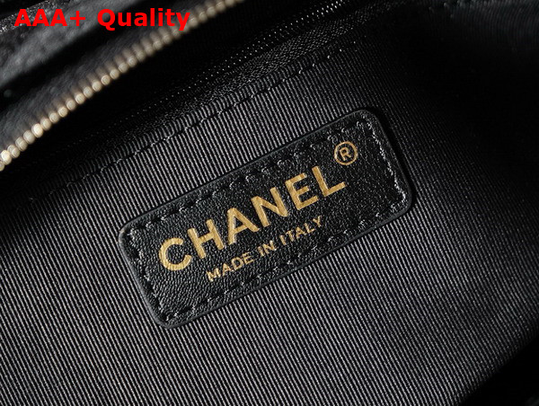 Chanel Small Shopping Bag in Black Velvet AS3969 Replica