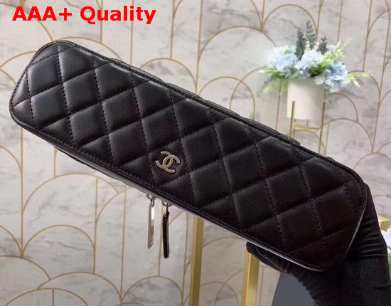 Chanel Small Vanity Case in Black Lambskin Replica