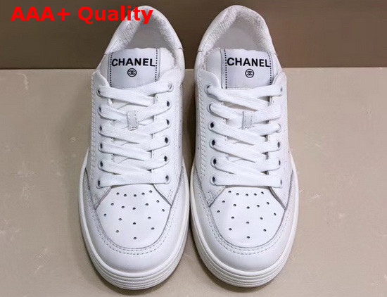 Chanel Sneakers Calfskin White G35934 Replica