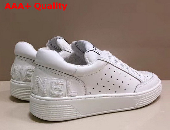 Chanel Sneakers Calfskin White G35934 Replica