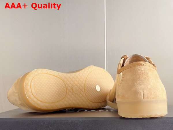 Chanel Sneakers Calfskin and Suede Calfskin Light Gold G45996 Replica