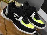 Chanel Sneakers Lycra Black and Yellow G34765