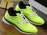 Chanel Sneakers Lycra Lemon Yellow G34765