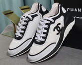 Chanel Sneakers Mesh and Lycra Black and White G34763