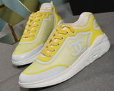 Chanel Sneakers Mesh and Lycra Yellow and Beige G34763