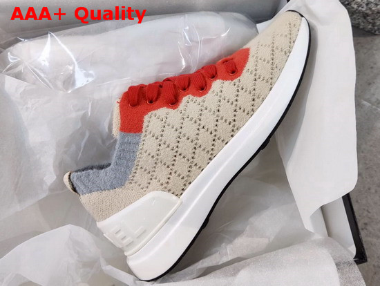 Chanel Sneakers Mixed Fibers Beige G35549 Replica