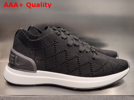 Chanel Sneakers Mixed Fibers Black G35549 Replica