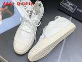 Chanel Sneakers in White Embroidered Mesh Replica