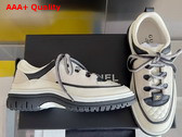 Chanel Sneakers in White Suede Leather Replica