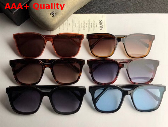 Chanel Square Sunglasses Leopard Frame and Brown Lenses Replica