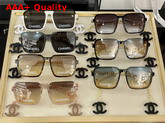 Chanel Square Sunglasses with CC Charms Replica