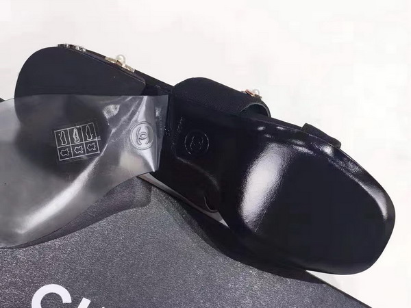 Chanel Star Studded Mules Black Calfskin For Sale