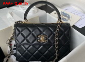 Chanel Trendy CC Bag in Black Lambskin Replica