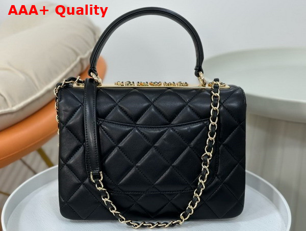 Chanel Trendy CC Flap Bag in Black Lambskin Replica