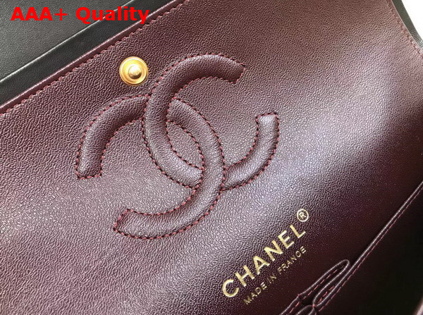 Chanel Tweed Flap Bag Black Replica