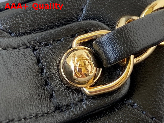 Chanel Vanity Case Lambskin Gold Metal Black Ref AS2900 Replica