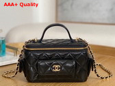 Chanel Vanity with Chain Lambskin Black Ref AP3017 Replica