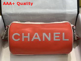 Chanel Vintage Roller Shoulder Bag in Oragne Replica