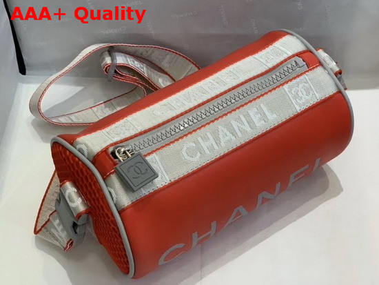 Chanel Vintage Roller Shoulder Bag in Oragne Replica