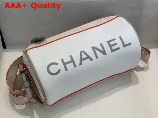 Chanel Vintage Roller Shoulder Bag in White Replica