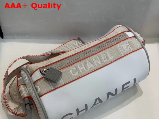 Chanel Vintage Roller Shoulder Bag in White Replica