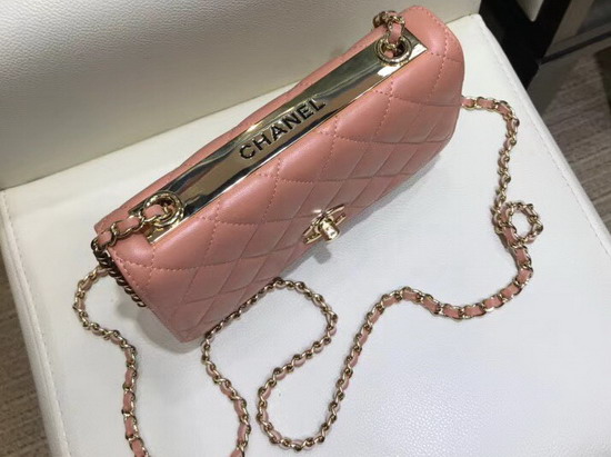 Chanel WOC Dusty Pink Quilted Lambskin