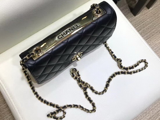 Chanel WOC Quilted Lambskin Black