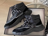 Chanel Winter Boots in Black Suede Leather and Nylon Replica