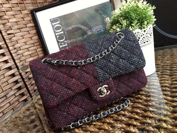 Classic Flap Bag Patchwork Tweed for Sale