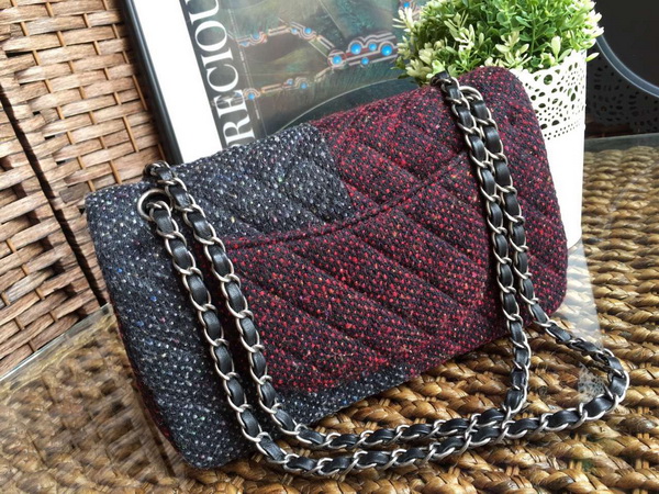 Classic Flap Bag Patchwork Tweed for Sale