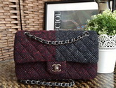 Classic Flap Bag Patchwork Tweed for Sale