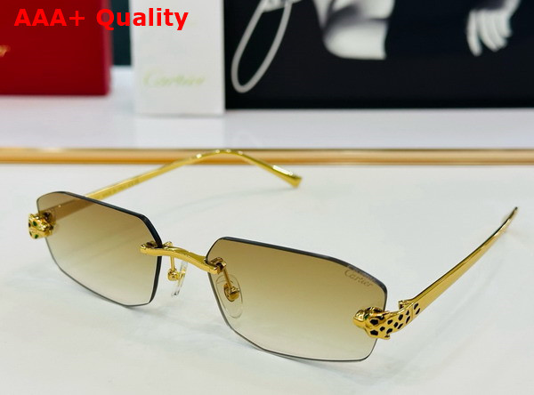 Cartier Panthere de Cartier Sunglasses CRESW00686 Replica