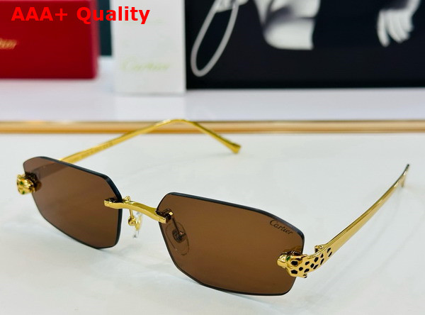 Cartier Panthere de Cartier Sunglasses CRESW00686 Replica