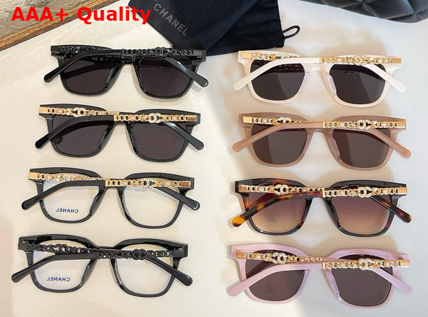 Chanel Butterfly Sunglasses in Leopard 25011 Replica