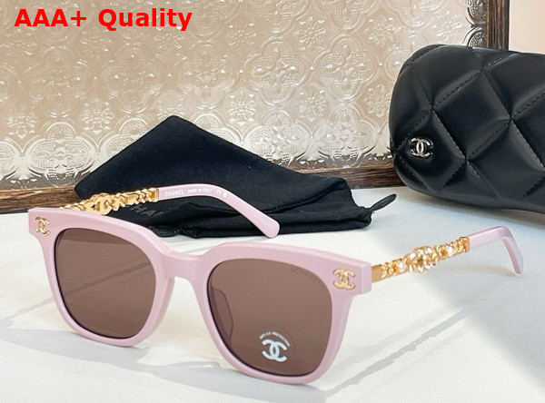 Chanel Butterfly Sunglasses in Leopard 25011 Replica