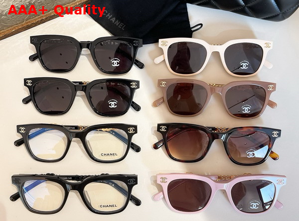 Chanel Butterfly Sunglasses in Leopard 25011 Replica