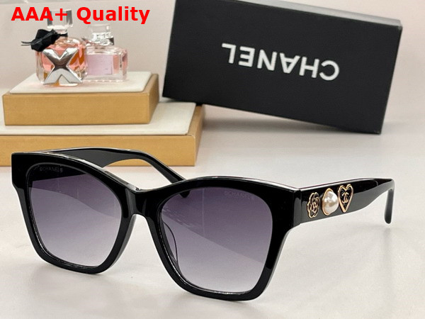 Chanel Butterfly Sunglasses in White 25011 Replica