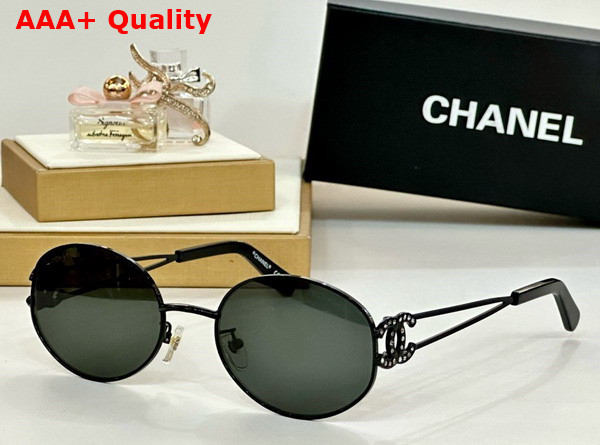 Chanel Pantos Sunglasses in Coffee 25027 Replica