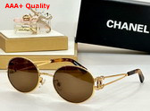 Chanel Pantos Sunglasses in Coffee 25027 Replica