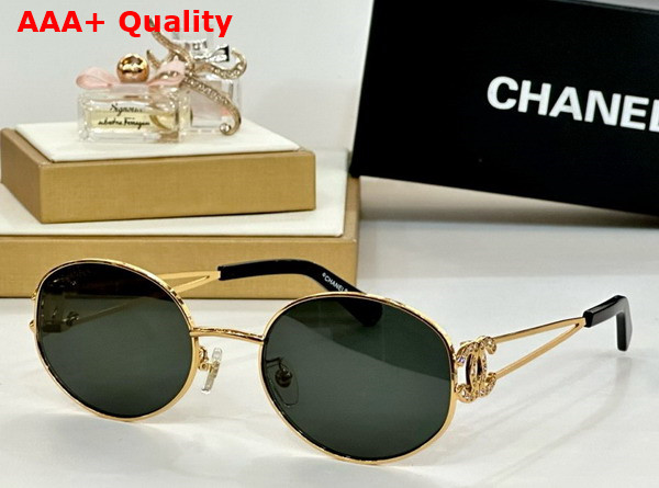 Chanel Pantos Sunglasses in Coffee 25027 Replica