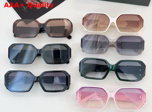 Chanel Rectangle Sunglasses in Pink 25025 Replica