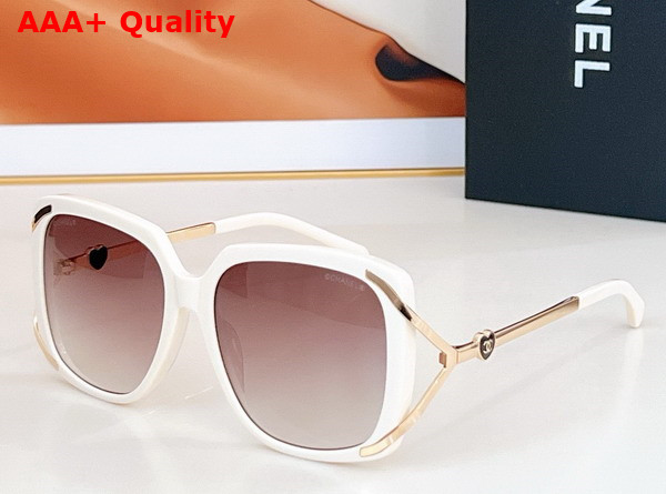 Chanel Square Sunglasses in Tan 25022 Replica