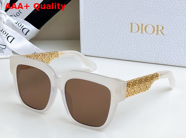 DioResille S1I Black Square Sunglasses Replica