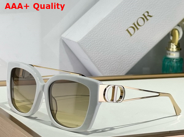 Dior 30Montaigne S13F Black Square Sunglasses Dior Oblique Lens Replica